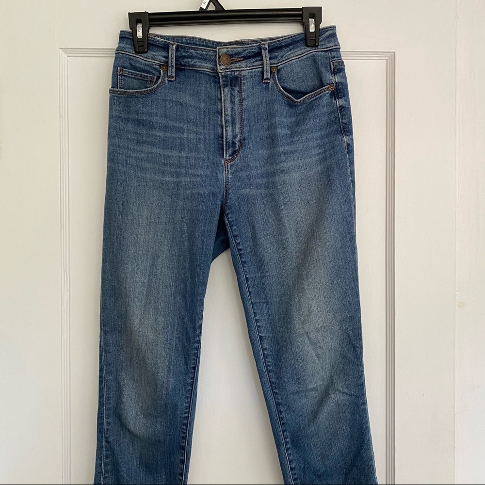 Ann Taylor LOFT Curvy High Waist Skinny Ankle Jean